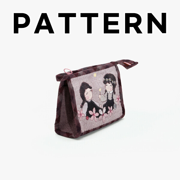 [바이핸즈] 퀼트도안 - 베이비엘 파우치