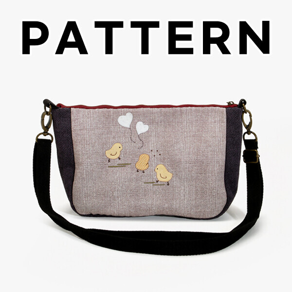 [바이핸즈] 퀼트도안 - 베이비엘 크로스백