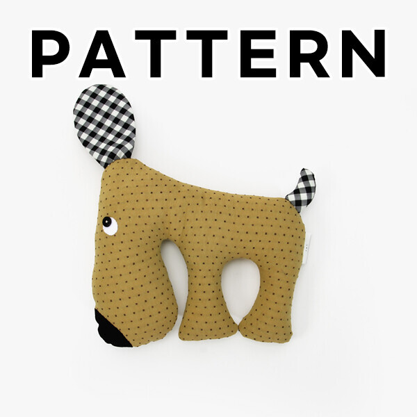 [바이핸즈] 퀼트도안 - 킁킁 도그 인형