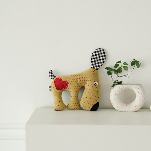 [바이핸즈] 퀼트패키지 소품 - 킁킁 도그 인형