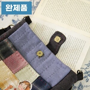 [바이핸즈] 퀼트완제품 가방 - 감성체크 숄더백 (개)