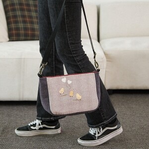 [퀼트바이엘&바이핸즈] <span style=color:red>유튜브 영상제공</span> 퀼트패키지 가방 - 베이비엘  크로스백 (개)